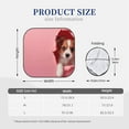 thumbnail image 3 of Picia Puppy Peeking Through Pink 2 Piece Car Windshield Sun Shade Foldable | Foldable Sun Shield for Front Window Blocks UV Rays and Keeps Your Vehicle Cool-Large, 3 of 7