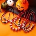 thumbnail image 4 of PISONIC Halloween Necklace and Bracelet Set, Holiday Gift Jewelry for Women Costume Party Outfits Holiday Jewelry Gifts, 4 of 17