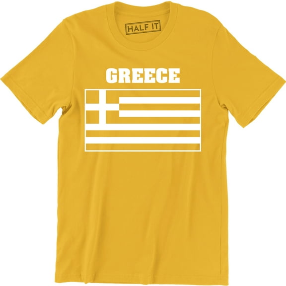 Greece Flag Greek Country Colors Pride World Cup - Men's T-Shirt