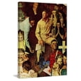 thumbnail image 2 of Marmont Hill "The Long Shadow of Lincoln" by Norman Rockwell Painting Print on Canvas, 2 of 5