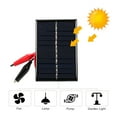 thumbnail image 3 of Mistaha 0.6W Solar Panel with Clips Polycrystalline Silicon Solar Cell DIY Waterproof Camping Portable Power Solar Panel for Street Light Lamp Fan Pump, 3 of 8