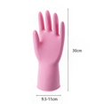 thumbnail image 5 of Guantes de látex para lavar platos de goma, resistentes al agua, para mujer, 1/2/3 pares, para cocina, limpieza duradera, tareas domésticas, herramientas para lavar platos, novedad de 2022, 5 of 5