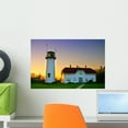 thumbnail image 1 of Chatham Lighhouse Cape Cod Wall Mural by Wallmonkeys Peel and Stick Graphic (18 in W x 12 in H) WM337571, 1 of 4