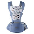 thumbnail image 1 of Multifunctional Newborn Baby Carrier Sling Wrap Versatile Backpack Front Back, 1 of 9