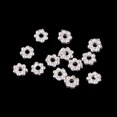 thumbnail image 4 of Cuentas espaciadoras de cobre Sunnimix 200 Piezas Margarita Flor 6 mm Plata, 4 of 8