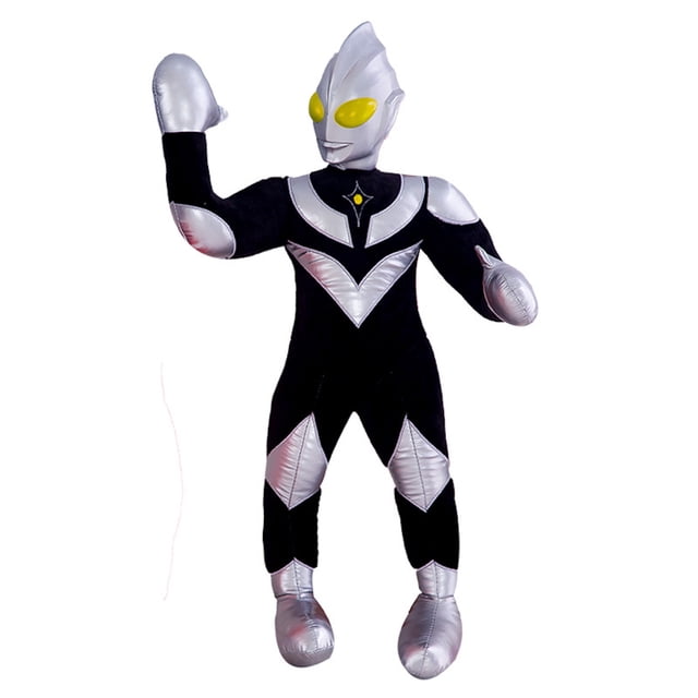 Muñeca de peluche Ultramans Black 50 cm Anime para niños