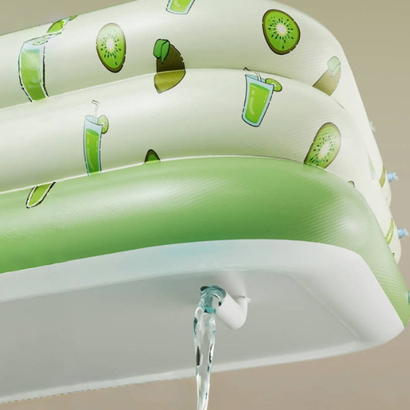 PVC Thickening Swimming Pool Cartoon Pattern PVC Inflatable Tanning Pool