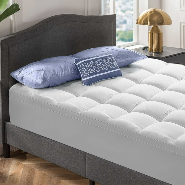 Mattress Topper Twin XL Size Extra Thick Pillow Top Mattress Pad Cover