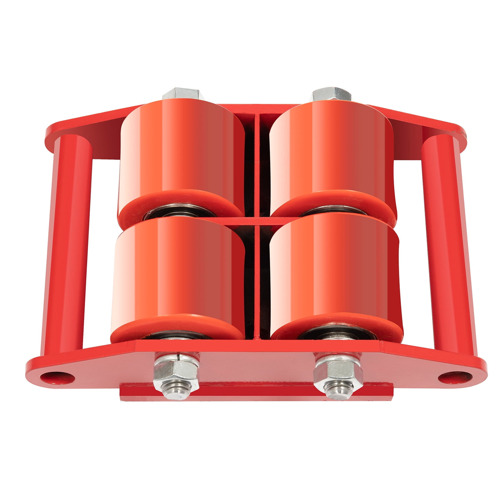 Versatile Equipment Dolly Set, 4-Pack 6T Capacity, Foldable Handles with Anti-Slip Grooves for Retail/Construction