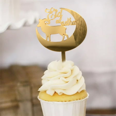 LeKing Eid Mubarak Ramadan Cake Topper Muslim Islamic Hajj ...