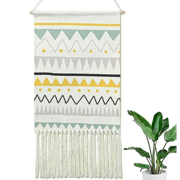 2024 Woven Tapestry, Woven Wall Hanging Lace Tapestry Chic Boho Home Decor