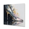 thumbnail image 2 of Designart "High Heel Enchantment Pink II" Fashion Metal Wall Art, 2 of 5