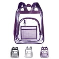 thumbnail image 3 of Zootealy Clear Backpack Heavy Duty Through Bookbag for Women Transparent Large Backpacks, 3 of 6