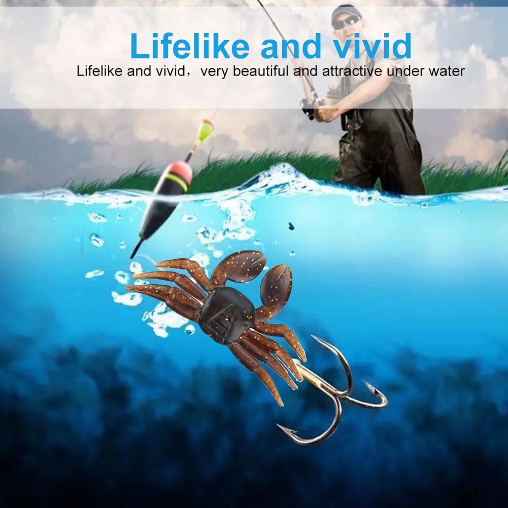 Fishing Tackle Accessories Lifelike Artificial Artificial Crab Baits