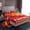 Red Orange, variant on jejeloiu Football Game Twin Sheet Sets,Kids Ball Games Bedding For Rugby Boys 3 Pieces