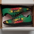 thumbnail image 3 of Rastafarian Flag With Lion Shoes for Men Women Running Sneakers Breathable Casual Sport Tennis Shoes Gift for Him Her Black Size 8, 3 of 5
