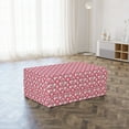 thumbnail image 3 of Strawberry Foldable Mattress, Flowers Fresh Fruit Art, 74.8" x 39.4", Pastel Pink White, by Ambesonne, 3 of 6