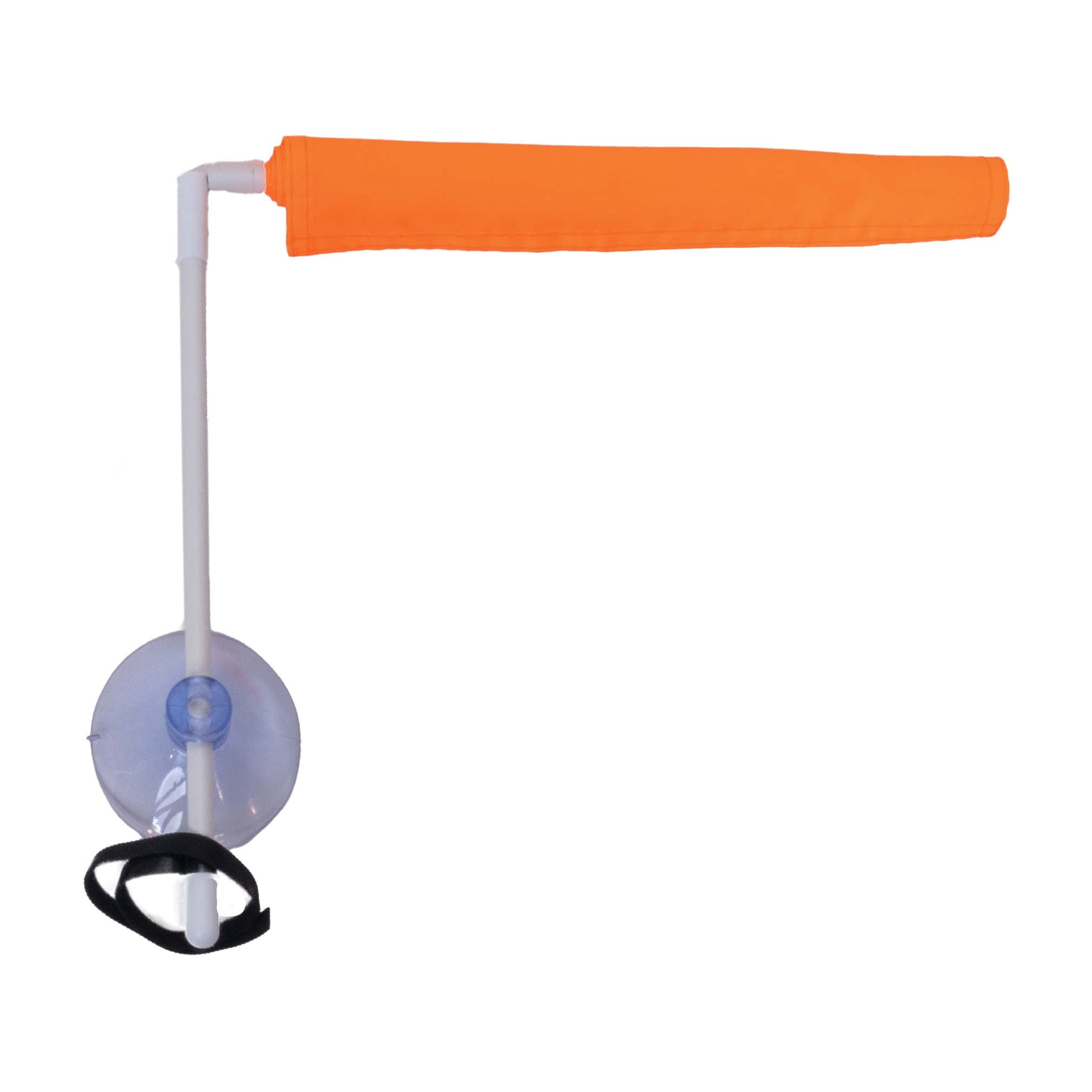 Ozark Trail 2-Foot Fold-Up Boater's Safety Flag with Suction Cup Mount, Orange