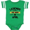 thumbnail image 3 of Inktastic Legends Are Born in April Boys or Girls Baby Bodysuit, 3 of 5