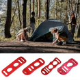 thumbnail image 2 of 5pack Windproofed Tent Clip Canopies Awnings Tarps Cord Buckles Tensioner Tent Clamps Suitable for Various Terrains, 2 of 5