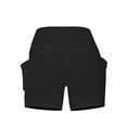 thumbnail image 5 of Funidos Plus Size Women's biker Shorts 5XL High-Waisted Yoga Shorts for Women Tummy Control Workout Shorts with Phone Pocket Moisture-Wicking Fabric for Running Gym Yoga, 5 of 5