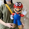thumbnail image 2 of Figuras de acción de gran tamaño de la serie Anime Super Mario de 39 cm, figuras de Bowser, modelo de juguete de PVC para niños, regalos coleccionables de cumpleaños, 2 of 5