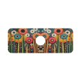 thumbnail image 7 of Yayeee Faucet Mat for Kitchen Sink 14.7" Diatomite Long Splash Guard Pad, Red Colorful Flowers with Dots, 7 of 7