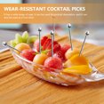 thumbnail image 6 of Raindrops Multi Functional Fruit Skewers Silver 10Pcs 4.32X0.79X0.79in, 6 of 8