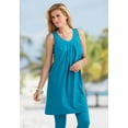 thumbnail image 6 of Roaman's Women's Plus Size Ultimate Pleated Tunic Tank, 6 of 6