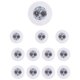 thumbnail image 1 of Posavasos LED, Paquete de 12 Posavasos con Luz, Luces LED para , Discos de Posavasos con Pegatinas LED Que Se Iluminan para la  con Luz de Flash, 1 of 1