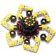 thumbnail image 1 of Vogacara Niños Fingertip Kids Transformable Cojinete de alta velocidad Mini juguete giratorio con ventosa Juguete rojo Juguetes Amarillo Vogacara FN000971-02B, 1 of 6