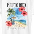 thumbnail image 3 of Instant Message - Puerto Rico Beach Short Sleeve Graphic T-Shirt, 3 of 6