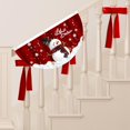 thumbnail image 3 of Banderas navideñas, bandera de medio , pancarta para interiores y exteriores, jardín de Navidad, decoración navideña Macarena bandera del empavesado, 3 of 5