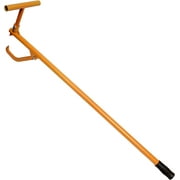 Steel Timberjack - 12in x 48in Timber Jack Tool, Cant Hook Log Tool for Logs Up to 12in Wide with Log Hook for Felling and Logging