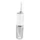 thumbnail image 3 of Irrigador bucal con hilo dental eléctrico, portátil, altamente eficaz, con 4 cabezales reemplazables, recargable por pulsos, para la salud bucal, color blanco, 3 of 10