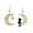 3#off white moon star cat earr..., variant on HOOUN Fashion Iridescent Acrylic Crescent Moon Star Earrings Rainbow Statement Earring-1#colorful moon star earrings