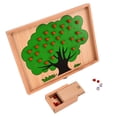 thumbnail image 3 of Juguetes De árbol Montessori De Madera, Juguetes De Conteo De Madera Seguros, Coordinación Educativa Mano-ojo, Estimular El Aprendizaje Para Bebés Para El Hogar ANGGREK Wooden Counting Toys, 3 of 8