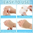 thumbnail image 4 of y Large Bandages 3 x 4 Inch Wound Care Flexible Adhesive Bandages Latex ee Fabric Bandages for Care and Protect Wounds Large Size for First Aid Wound Care Assorted Bandages (100 Pcs), 4 of 5