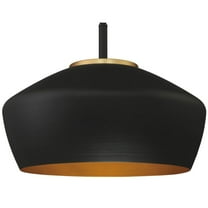 Miseno Ml98586 1 Light 14" Wide Pendant - Black