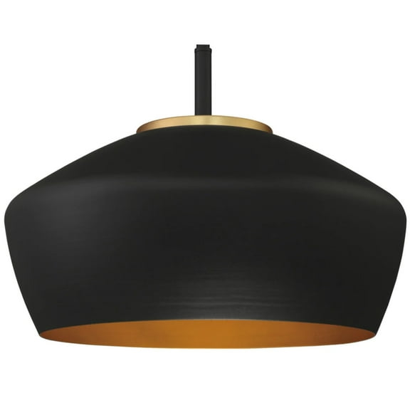 Miseno Ml98586 1 Light 14" Wide Pendant - Black