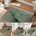 thumbnail image 6 of 2x3 Door Mat Rug, Sage Green Marble Non-Skid Rubber Backing Large Rectangle Rugs - Living Room Bedroom Home Office, Modern Abstract Art Ink Painting Indoor Floor Mat Carpets Washable Rug, 6 of 9