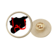 thumbnail image 1 of Lengua siríaca cita esperanza Broche de oro metálico circular, 1 of 3