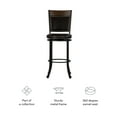 thumbnail image 5 of Powell Holloway 29" Indoor Metal Bar Stool with Swivel, Rustic Umber, 5 of 14