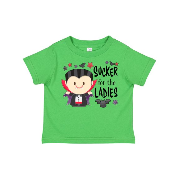 Inktastic Sucker for the Ladies Cute Vampire Boys or Girls Toddler T-Shirt