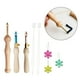 thumbnail image 4 of Kit de bordado con aguja mágica, juego de aguja mágica con pluma de bordar y enhebrador. 3x Aguja 5 Enhebrador, 4 of 9