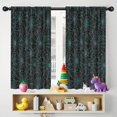 thumbnail image 5 of Blackout Kids Curtains,Halloween Spider Web Pattern Childrens Insulated Curtains Set Of 2,Bedroom Essentials,Toddler Room Decor 42x54in(106x137cm), 5 of 5