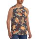 thumbnail image 2 of Fotbe Turtles and Sea Plants Men's Camiseta sin Mangas Estampada para Hombres, Playera Casual para Gimnasio, Entrenamiento, Playa-3X-Large, 2 of 7