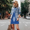 thumbnail image 4 of Vsdgher Robes d'Été Imprimé Boussole pour Femmes Robe de Plage Décontractée Col en U Sans Manches Robe d'Été Ample avec Poche, 4 of 7