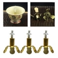 thumbnail image 4 of 3Pcs Oil Lamp Wick Holder Copper Alloy Stand Shelf with Wicks for Homemade Proposal Wedding DIY Oil Lamp Long Light Accessories, 4 of 5
