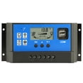 thumbnail image 1 of Controlador De Carga Solar, 12V 24V 30A Controlador Solar Protección Contra Cortocircuitos De Baja Calefacción Para El Hogar, 1 of 8